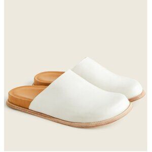 Wal & Pai - Ogdenclogs Slip-On Mules | Ivory | Size 35 (Size 5 U.S.)